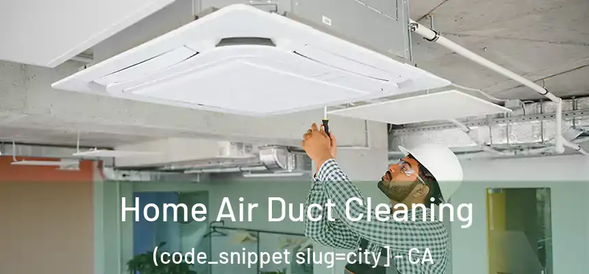  Home Air Duct Cleaning (code_snippet slug=city] - CA